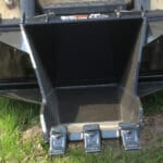 stump bucket skid loader