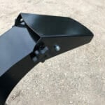 skid steer chipper deflector