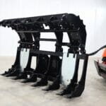 open grapple rake