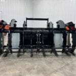 closed grapple rake