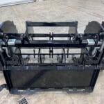 skid steer grapple rake qt plate