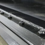 bolt on edge for skid steer bucket