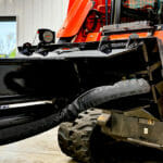 mounting plate for log splitter