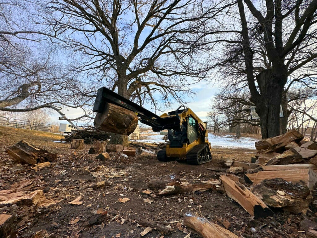 Industrial Log Splitter