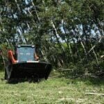 closed front industrial brush cutter