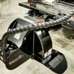 stump grinder top view