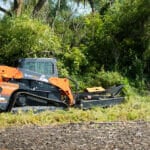 Brush Cutter in Field