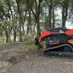 Tree Puller carrying tree