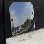 windshield for skid steer