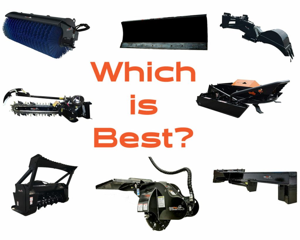 best skid steer attachments