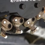 Mini stump grinder teeth