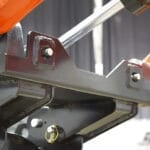 stump grinder mounting plate