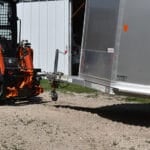 hitch pulling trailer