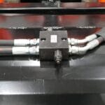 hydraulic valve on mini pick up broom