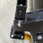 mini pick up broom caster wheels