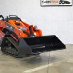 mini skid steer with snow bucket