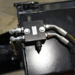 valve block on mini tiller