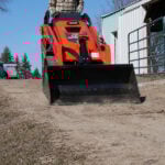 dirt bucket back dragging