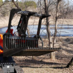 mini skid steer rock grapple