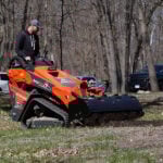 mini skid steer tiller