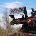 mini combo bucket with dirt