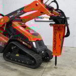 side of concrete breaker