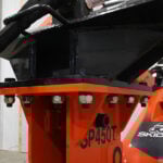 frame of concrete breaker