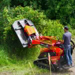 mini brush cutter in brush