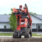 mini skid steer concrete breaker