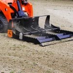 land leveler back dragging