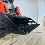 rock bucket side view