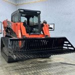 rock bucket on skid steer