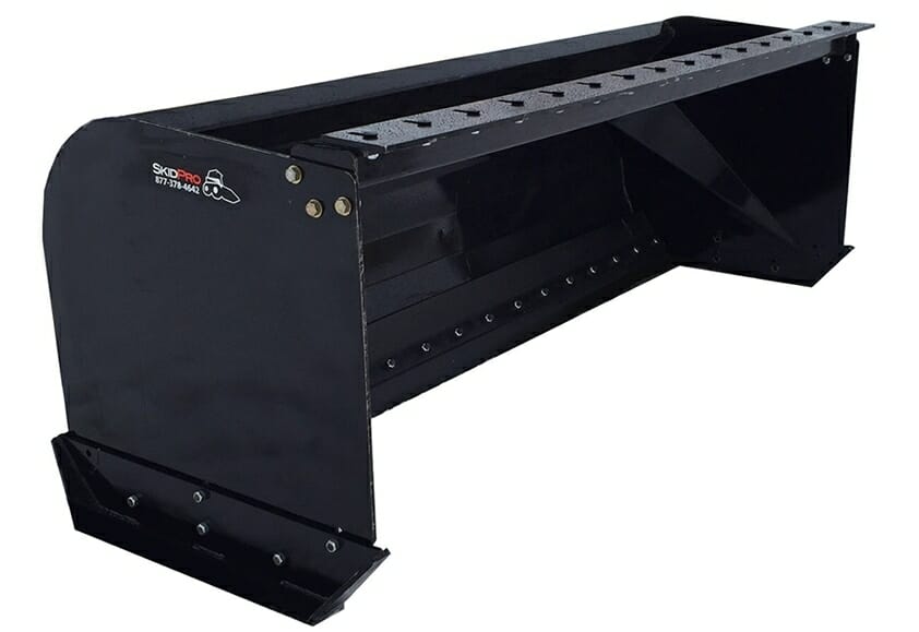 Skid-Pro Snow Pusher 10-Foot Skid Steer
