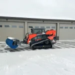 skid steer angle broom