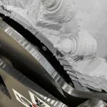 cold planer high flow teeth