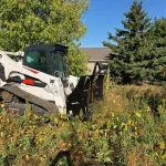 Forestry Mulcher sp500 field 2