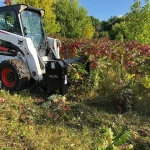 Forestry Mulcher SP 300 in field 2