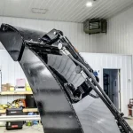 Double Auger High Flow Snow Blower in Shop