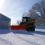 Snow Removal with a Skid Steer