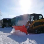 snow blade with wing kit