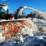 tough double auger snow blower