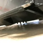 hd snow bucket bc locking pin tab support