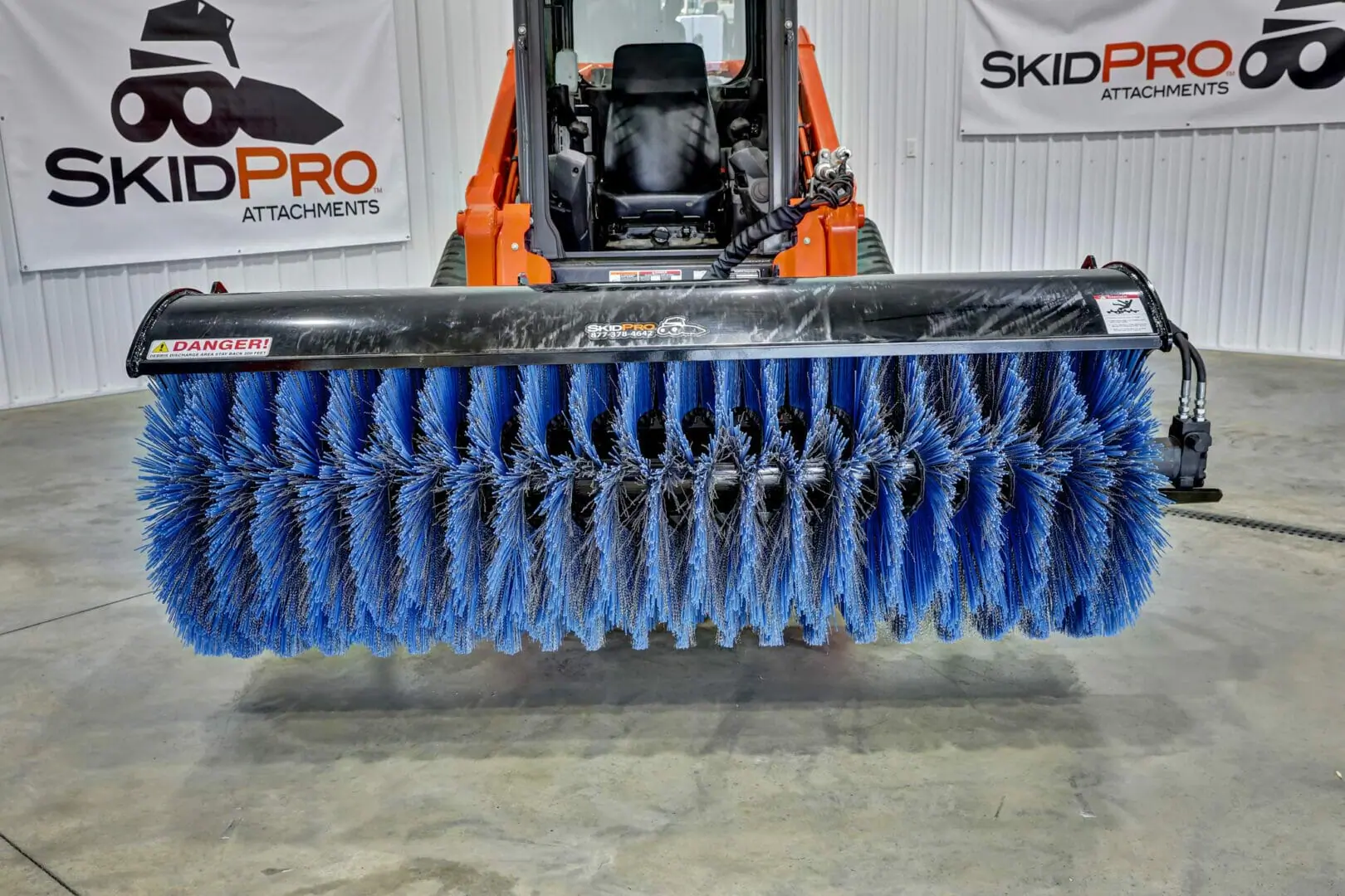 Skid Steer Angle Broom & Sweeper | Skid Pro
