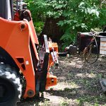 Skid Steer Bale Spear Hitch Combo