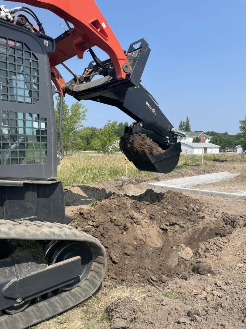 Skid Steer Backhoe