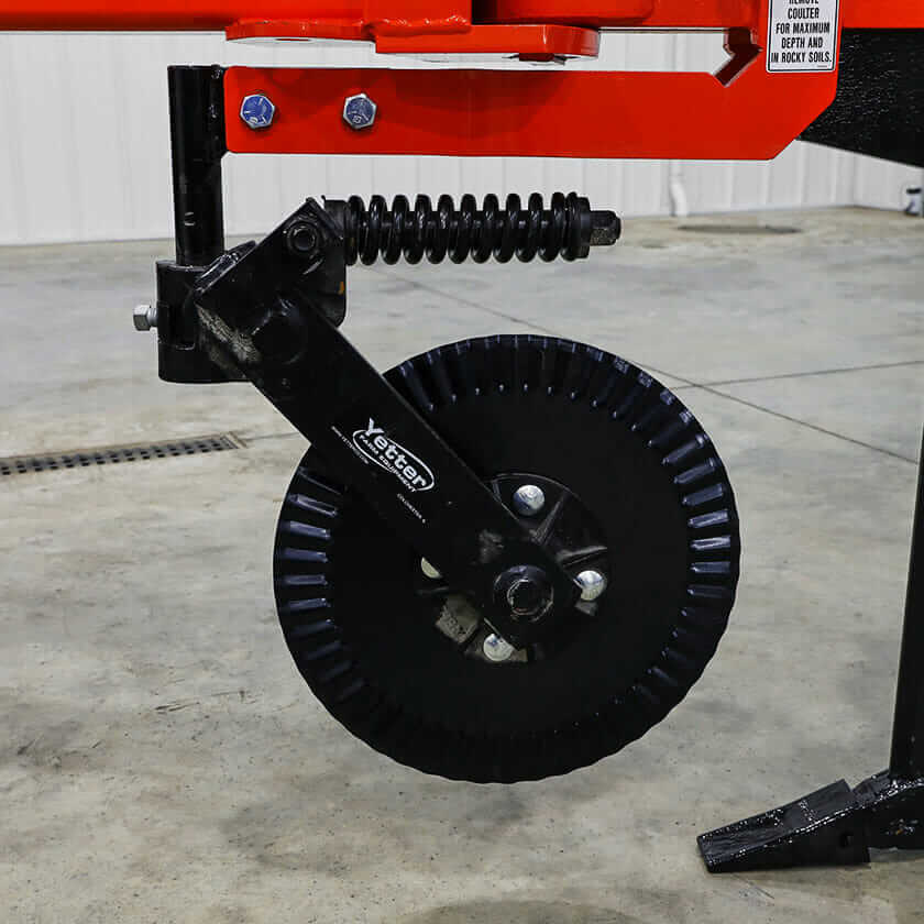 Silt Fence Plow Wheel
