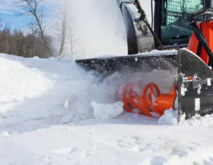Skid Steer Snow Blower