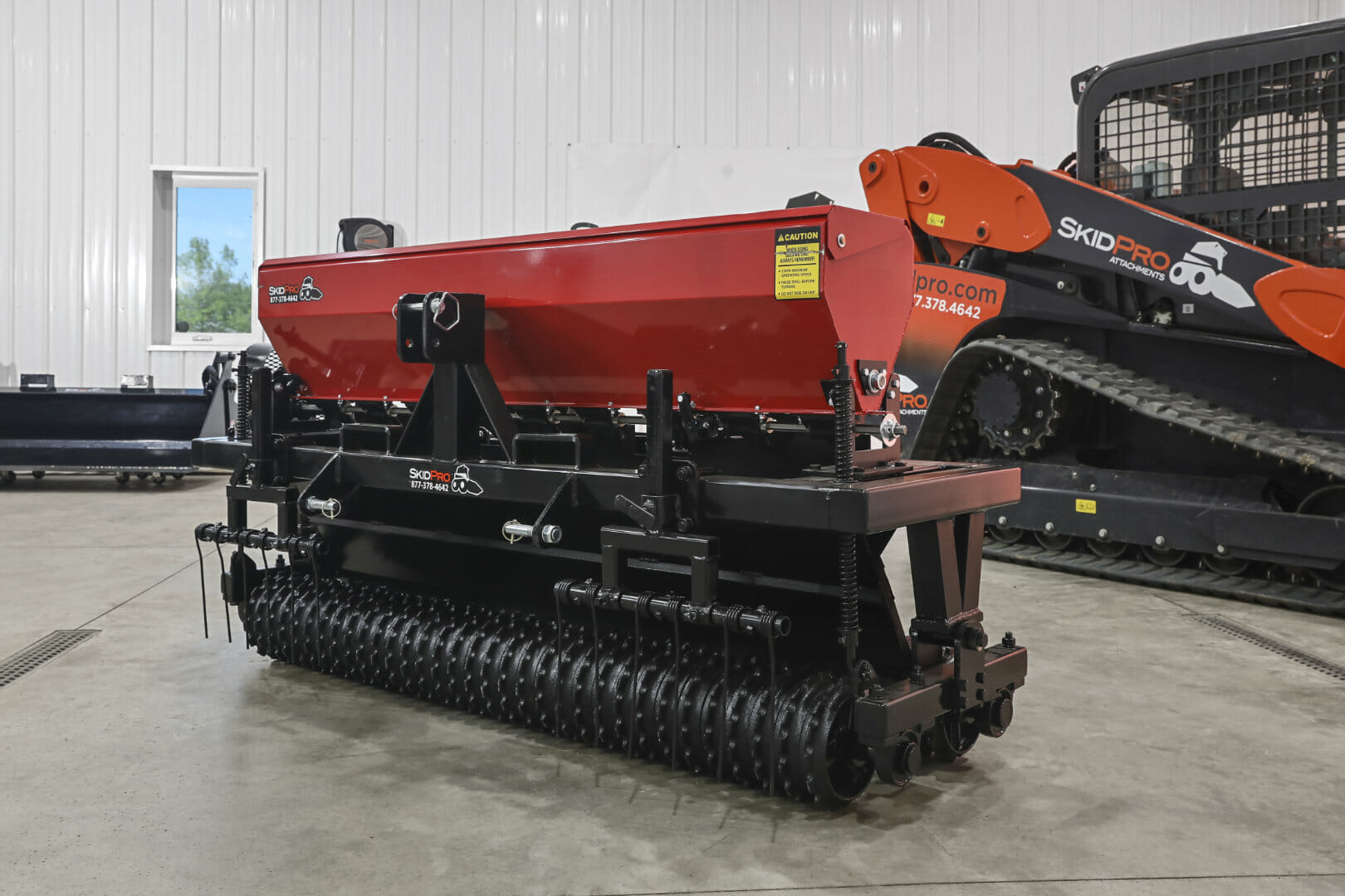 Skid Steer Seeder
