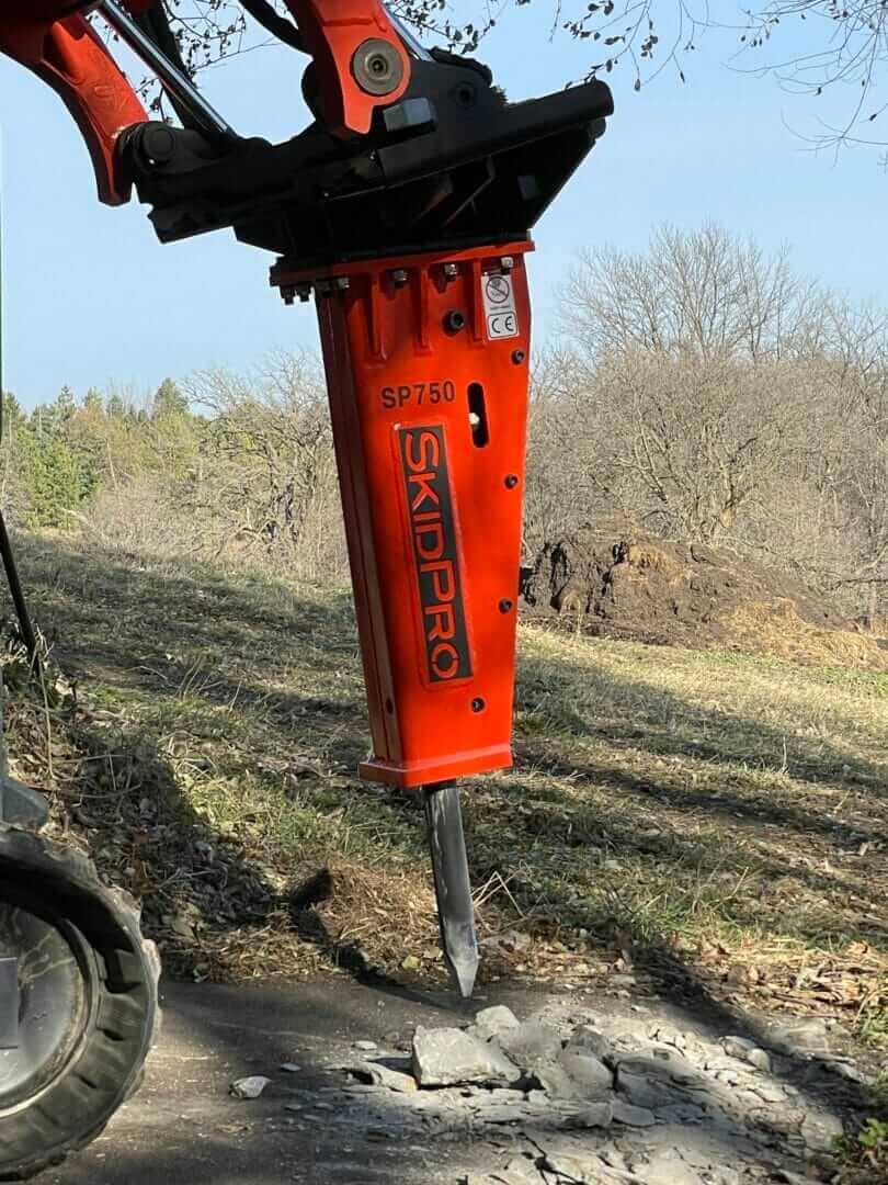Skid Steer Concrete Breaker