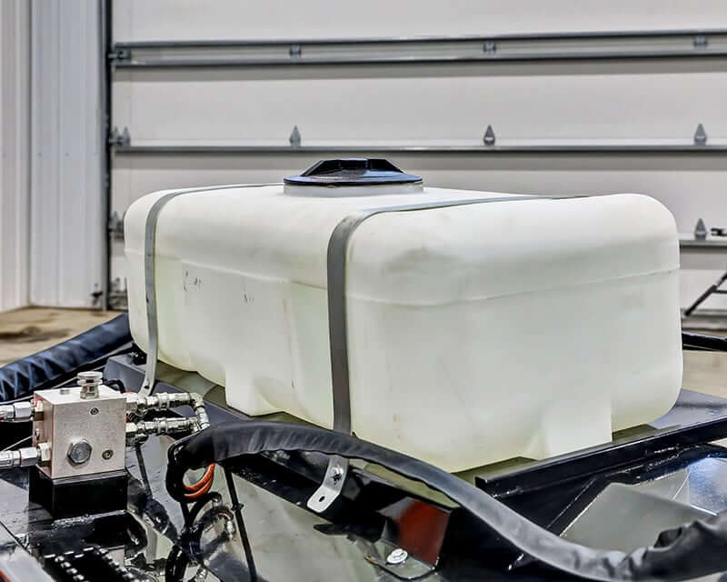 Skid Steer Pick Up Broom PUB-water-tank